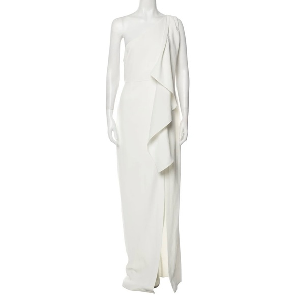 New Likely Sienna One shoulder white dress